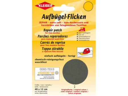 KLEIBER Patch thermocollant Zephir, 400 x 120 mm, vert