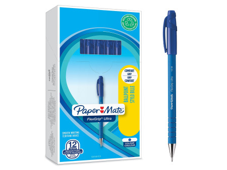 Paper:Mate Stylo à bille FlexGrip Ultra, bleu
