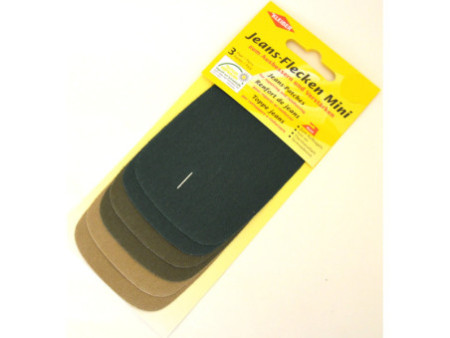 KLEIBER Mini patch thermocollant pour jeans, set 2, assorti