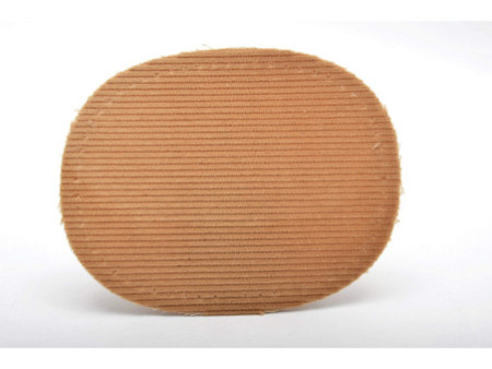 KLEIBER Mini patch thermocollant, fin velours côtelé, beige