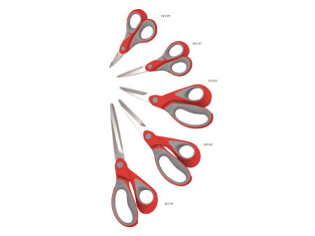 KLEIBER Ciseaux de broderie 'Trend Line', gris/rouge