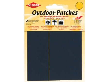 KLEIBER Patch d'extérieur, autocollant, 65 x 120 mm, bleu