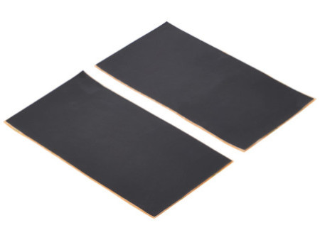 KLEIBER Patch d'extérieur, autocollant, 65 x 120 mm, noir