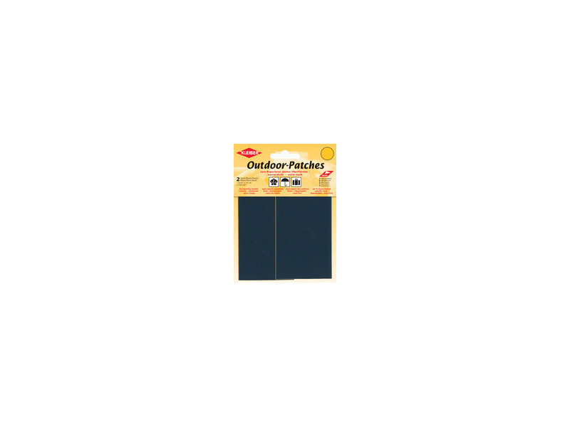 KLEIBER Patch d'extérieur, autocollant, anthracite