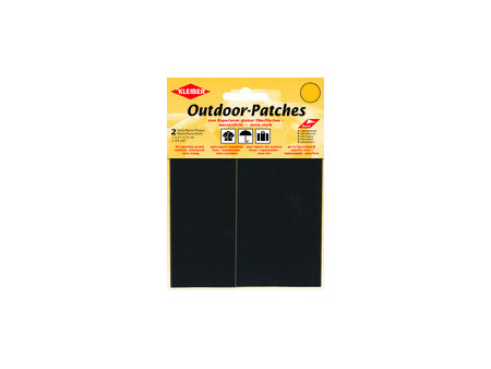 KLEIBER Patch d'extérieur, autocollant, anthracite