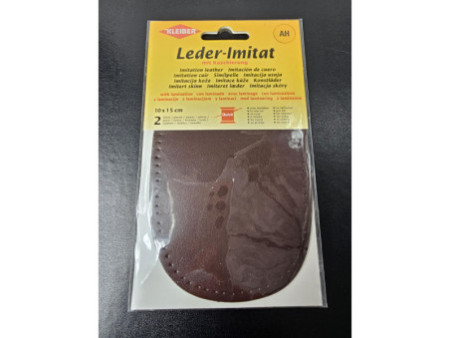 KLEIBER Patch imitation cuir avec doublure, brun