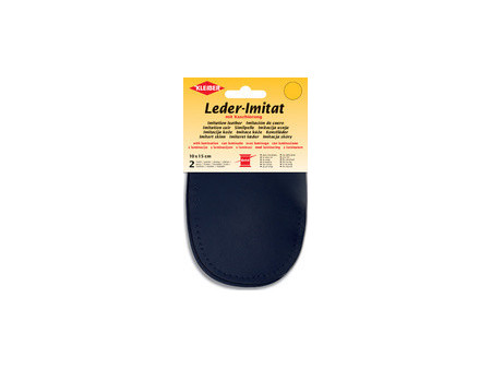 KLEIBER Patch imitation cuir avec doublure, gris clair