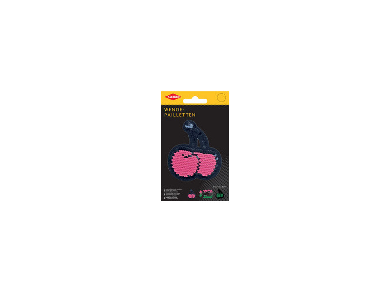 KLEIBER Cerises en sequins réversibles, rose-bleu