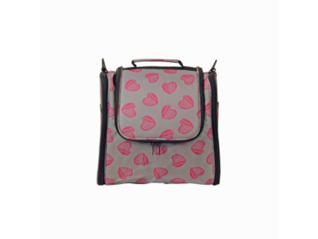 KLEIBER Sac pour accessoires de couture et tricot 'COEURS'