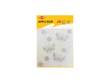 KLEIBER Application strass XL 'Papillon', 140 x 100 mm