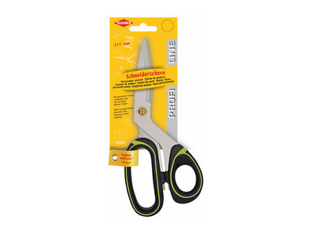 KLEIBER Ciseaux de couture Profiline, 238 mm, noir/jaune