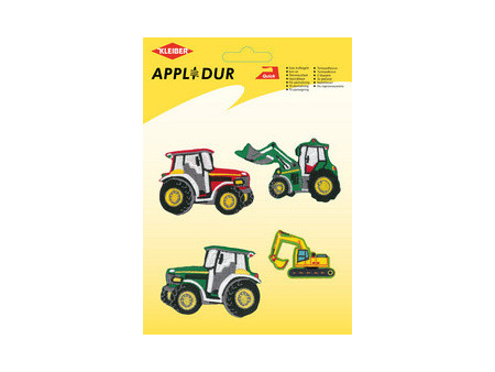 KLEIBER Assortiment d'applications 'Vehicles 1', 4 motifs