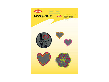 KLEIBER Assortiment d'applications 'Reflective Love'