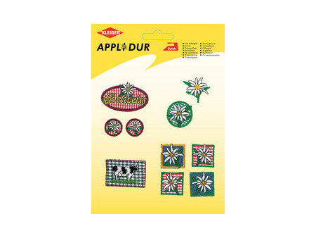 KLEIBER Assortiment d'applications 'Country Style' 10 motifs