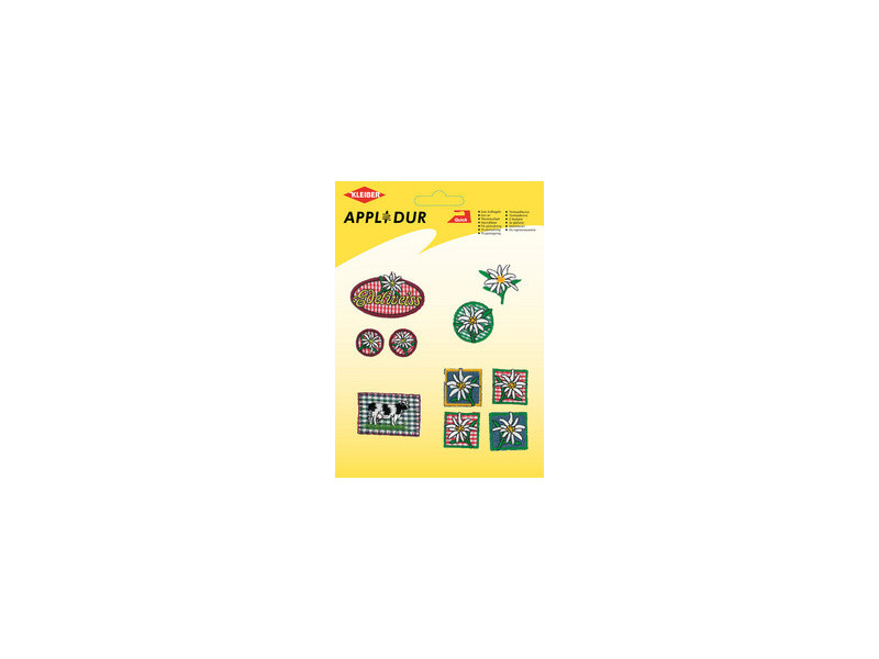 KLEIBER Assortiment d'applications 'Country Style' 10 motifs