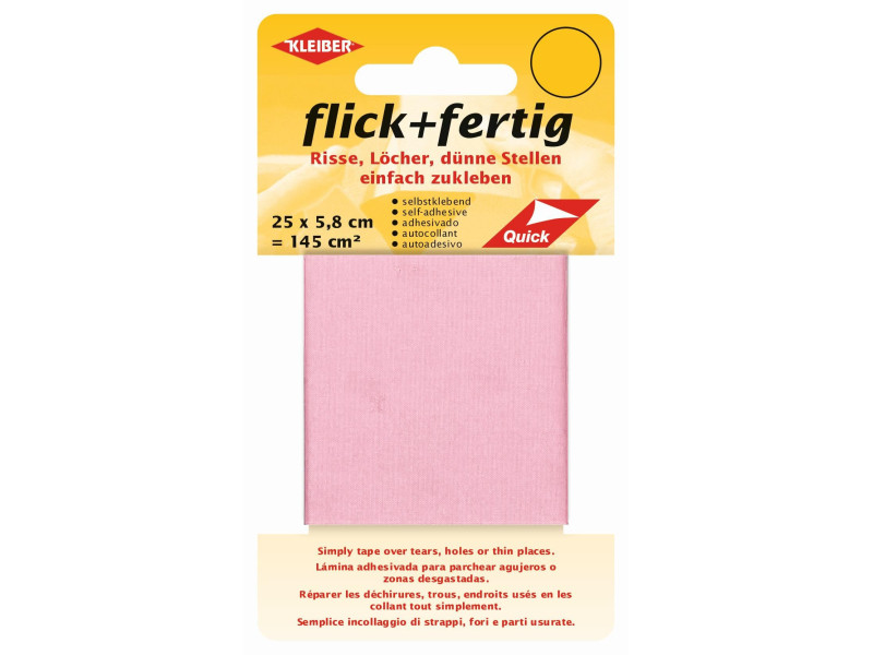 KLEIBER Set de réparation Flick + Fertig, rose