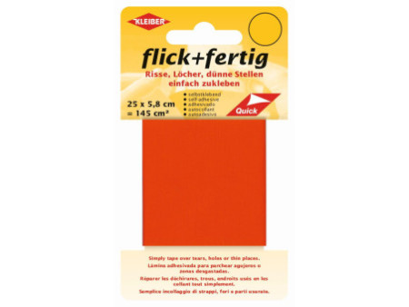 KLEIBER Set de réparation Flick + Fertig, orange fluo