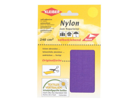 KLEIBER Pièce de réparation nylon, autocollant, violet
