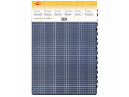 KLEIBER Tapis de coupe, A2, pliable, bleu