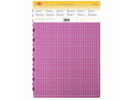 KLEIBER Tapis de coupe, A2, pliable, rose