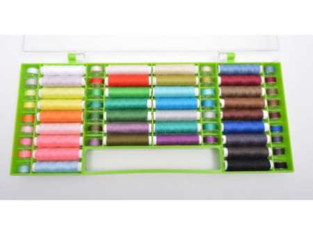 KLEIBER Jeu de fil à coudre Syngarn, 64 pièces, vert