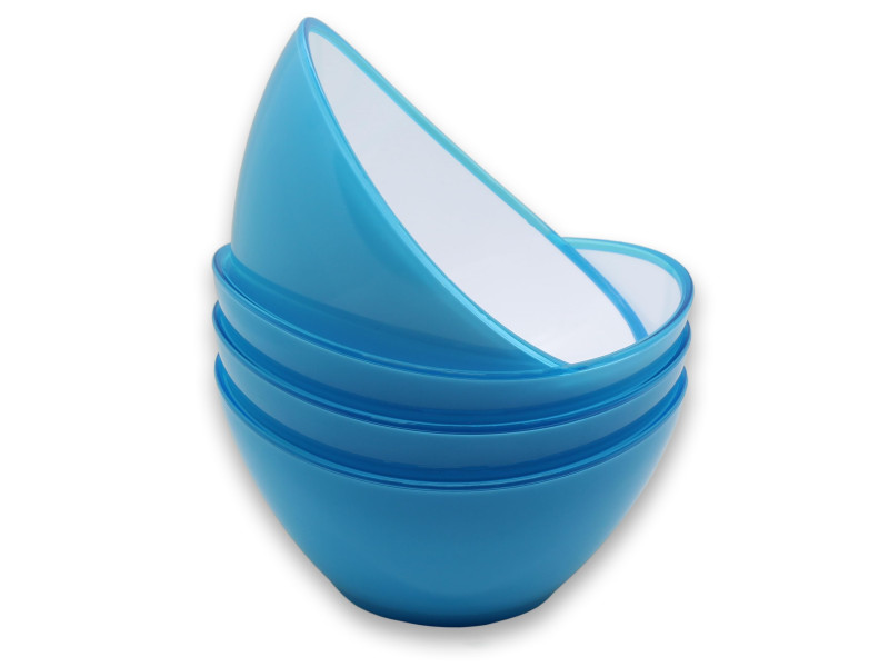 Linden Berg Set de saladier, 0,5 Litres, set de 4, bleu