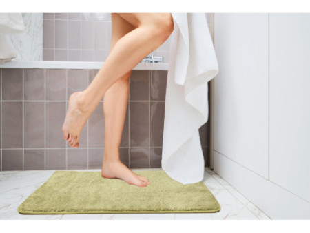 Linden Berg Tapis de bain, 600 x 1.000 mm, kiwi