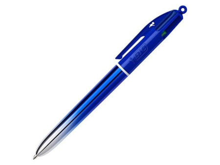 BIC Stylo à bille rétractable 4 Colours Smooth Gradient, S