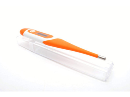 HARO Thermomètre, pointe flexible, blanc/orange