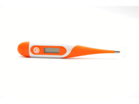 HARO Thermomètre, pointe flexible, blanc/orange