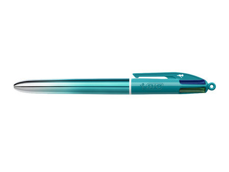 BIC Stylo à bille 4 Colours Smooth Gradient, présentoir