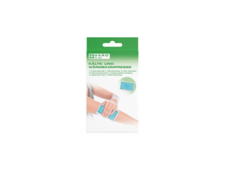 HARO Compresse chaud/froid, 85 x 130 mm, bleu
