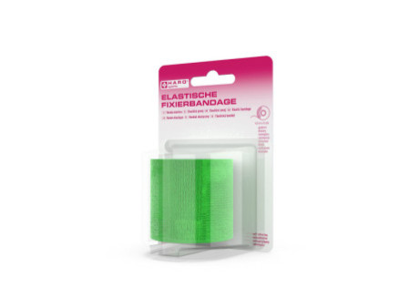 HARO Bande de fixation élastique, 50 mm x 4,5 m, vert clair