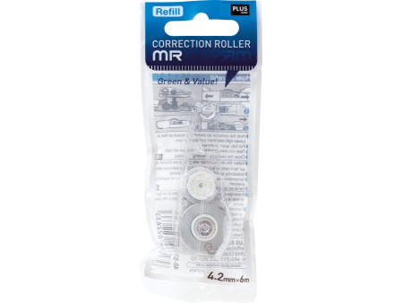 PLUS JAPAN Cassette de recharge pour rouleau correcteur 'MR'