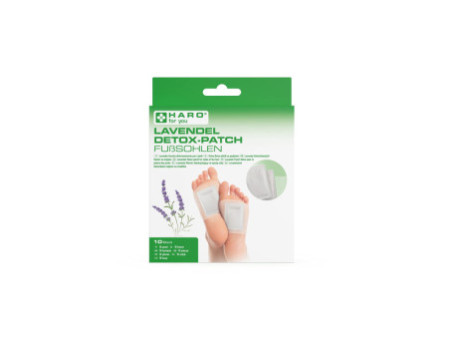 HARO Patch lavande, plantes des pieds, blanc