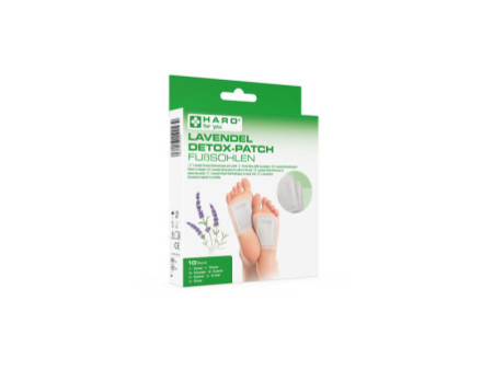 HARO Patch lavande, plantes des pieds, blanc