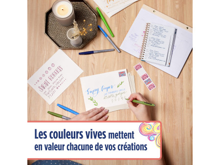 Paper:Mate Stylo feutre Flair 'Candy Pop', pochette de 16