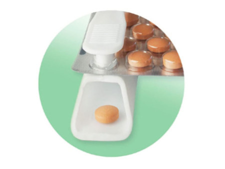 HARO Décapsuleur à médicaments, blanc