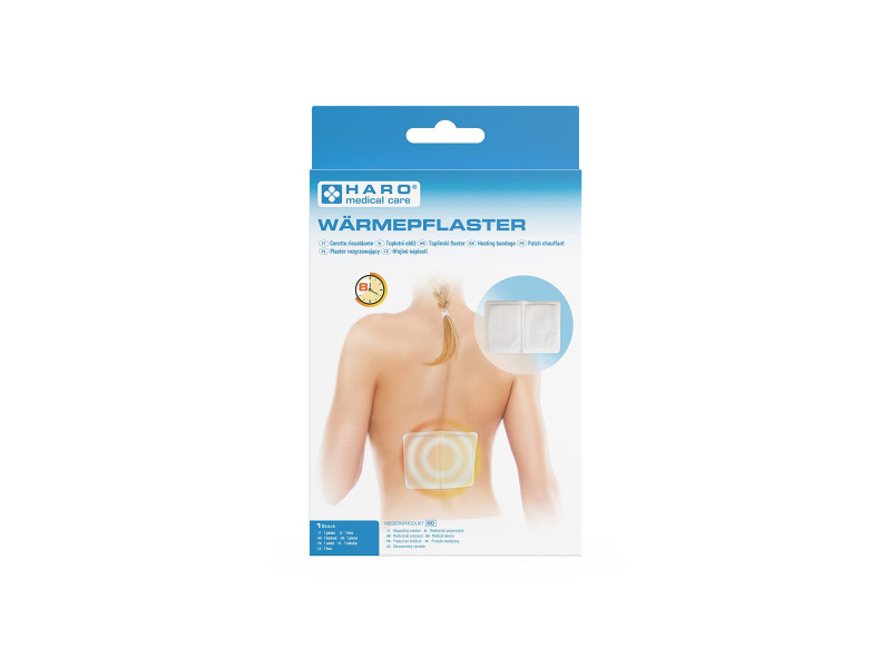 HARO Patch chauffant, 130 x 190 mm, blanc