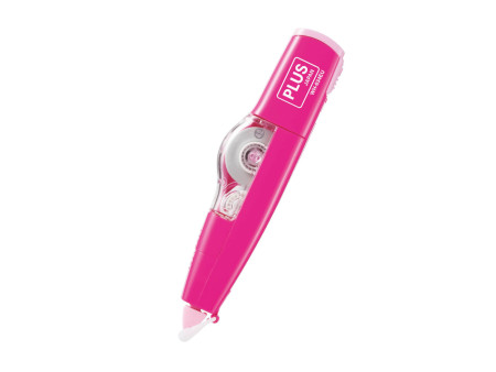 PLUS JAPAN Rouleau correcteur rechargeable 'MR', rose