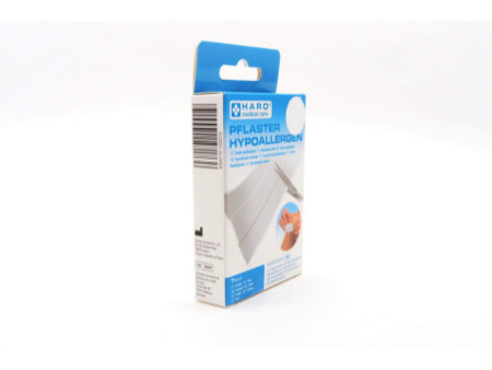 HARO Pansement hypoallergénique, 500 x 60 mm, blanc