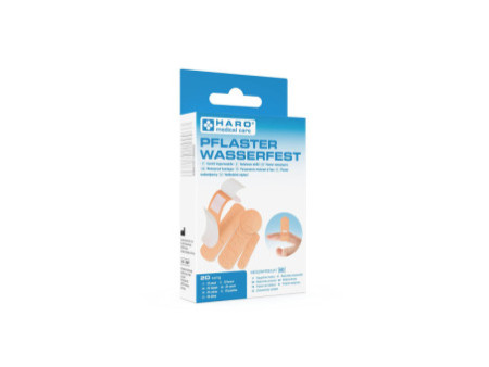 HARO Pansement imperméable, beige, pack de 20
