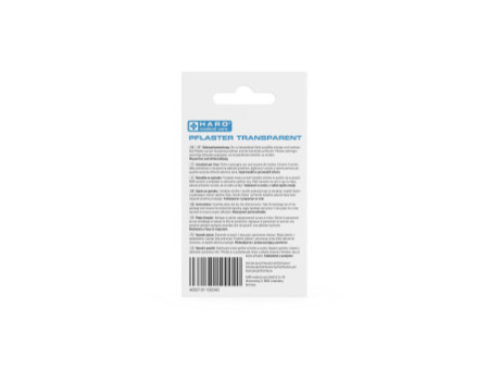 HARO Pansement transparent, hydrophobe, pack de 20