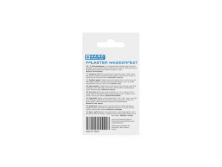 HARO Pansement imperméable, transparent, pack de 10
