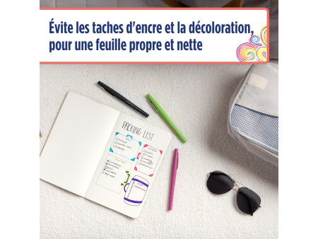 Paper:Mate Stylo feutre Flair Original, Value Pack, noir