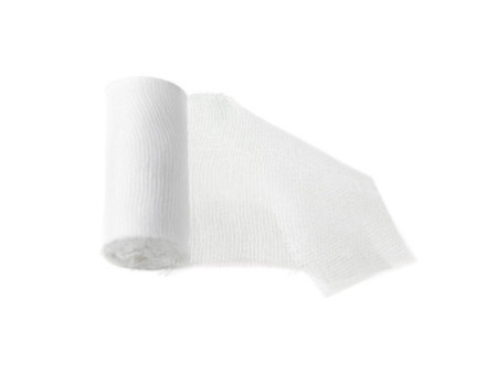 HARO Bande de gaze élastique, blanc, 60 mm x 4,0 m, set de 2