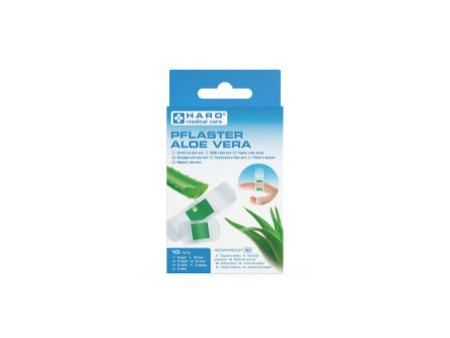 HARO Pansement 'Aloe Vera', transparent, pack de 10