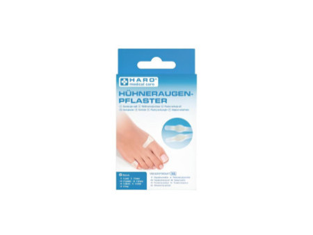 HARO Pansement coricide, transparent, pack de 6