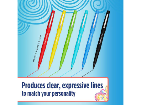 Paper:Mate Stylo feutre Flair Original, Value Pack, bleu