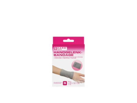 HARO Bandage sportif 'Poignet', taille: S, gris